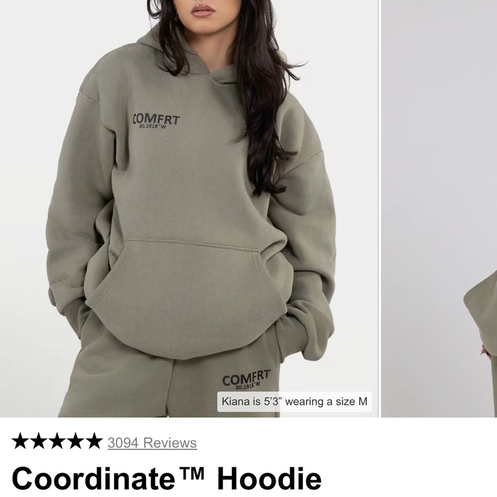 Comfrt Coordinate Hoodie